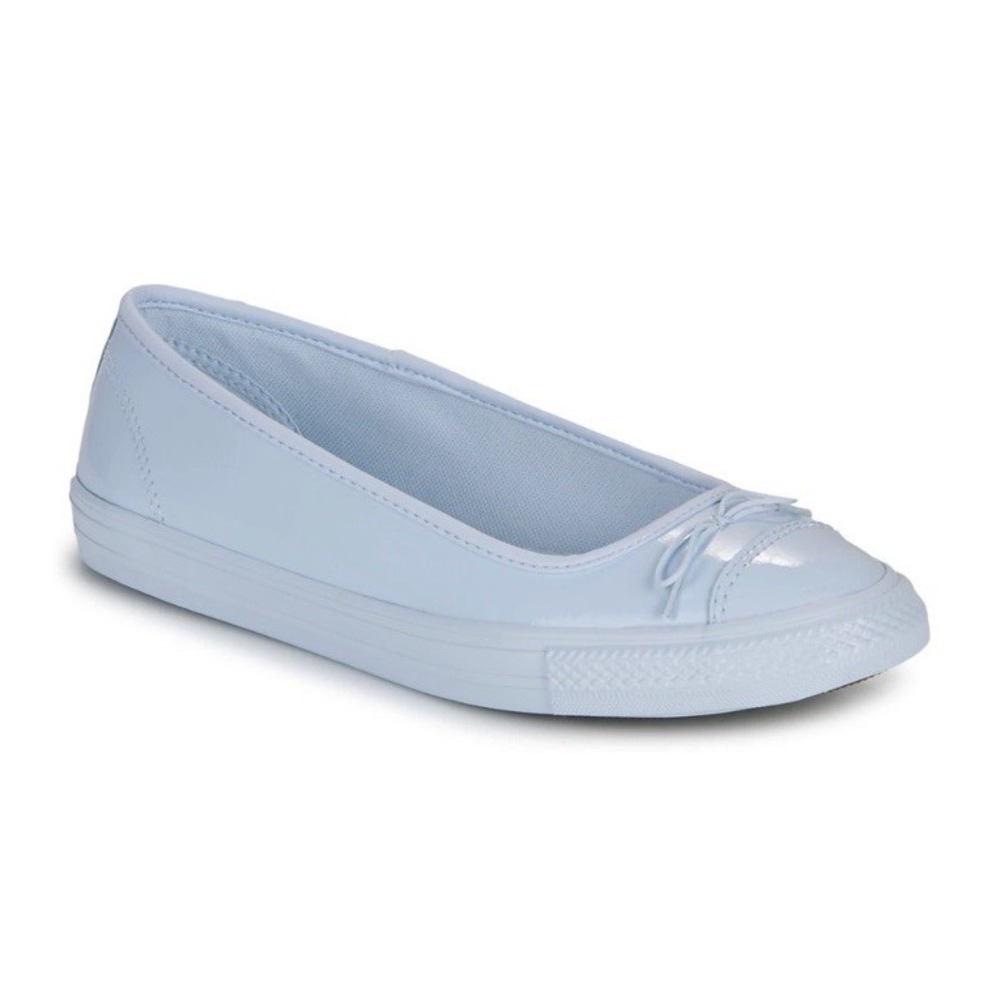 Converse Chuck Taylor All Star Dainty Ballerina Slip On Woman's Sz 10 Blue CTAS